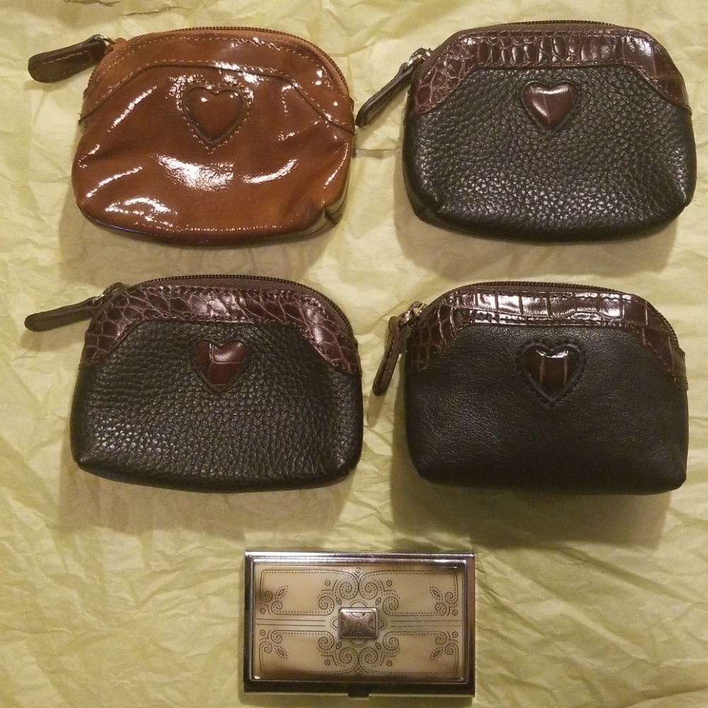 Brighton card holder with 4 FREE Brighton coin